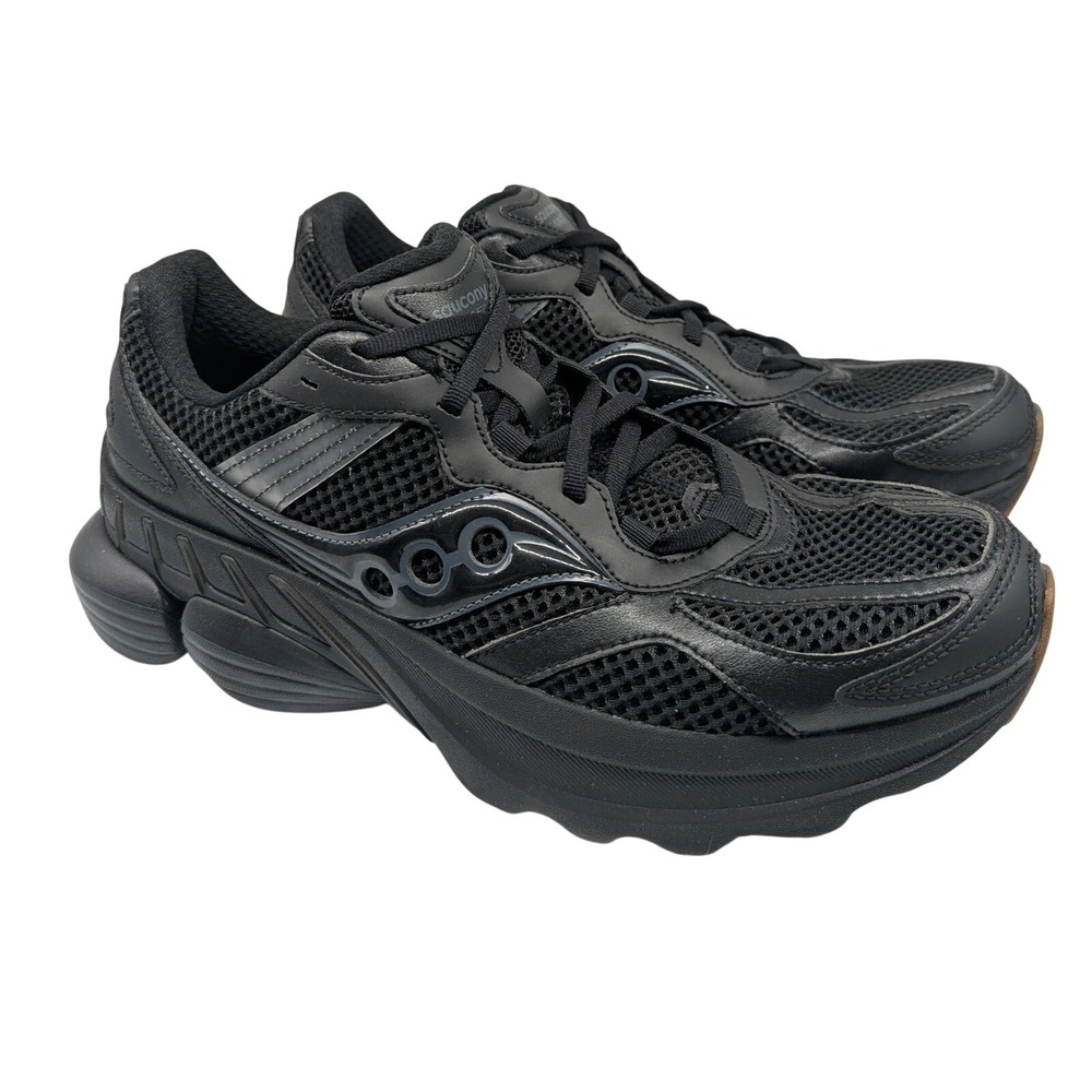 Saucony Grid NXT Sneakers Shoes Mens Sz 10 Black S70797-3 Chunky Gorpcore Dad